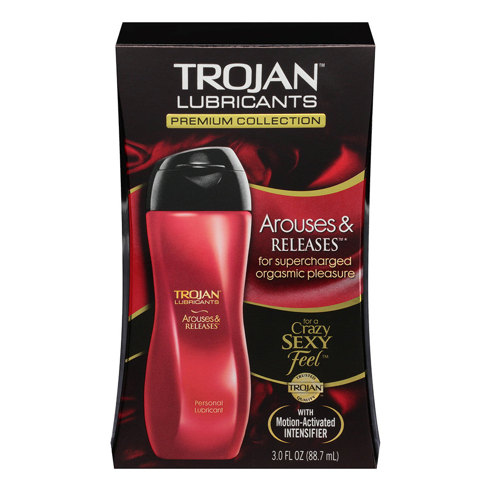 Trojan Arouses And Releases Personal Lubricant, 3 Oz